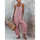 ⏳Time-Limited Special⏰Women's Casual Striped Spaghetti Strap Jumpsuit