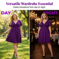 ⏳Time-Limited Special⏰Elegant V-Neck Twist Front Dress with Pockets – Flattering ruched waist, breathable & flowy – perfect for work, weddings or date nights – chic and functional 💃