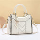 ⏳Time-Limited Special⏰Women's V-Stitched Satchel – Gold Hardware, Multi-Compartment, Top-Handle 🌸
