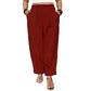 ⏳Time-Limited Special⏰Women’s Cuffed Ankle Pants – Relaxed Fit, Elastic Waist, Solid Colors 🍂