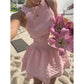 ⏳Time-Limited Special⏰Sleeveless Gingham Smocked Mini Dress – Stretchy & lightweight – Perfect for holidays, beach or warm days – playful vintage style ✨🌸