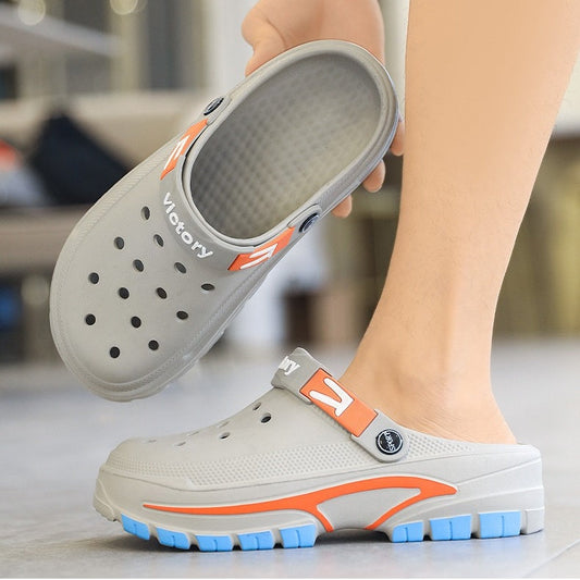 ⏳Time-Limited Special⏰Men's Breathable Slip-On Sandals – 2-in-1, Lightweight, Non-Slip 🌊