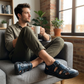 ⏳Time-Limited Special⏰Men's Closed-Toe Beach Sandals – Breathable, Cushioned, Hook-and-Loop 🌊