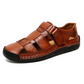 ⏳Time-Limited Special⏰Men's Closed-Toe Beach Sandals – Breathable, Cushioned, Hook-and-Loop 🌊
