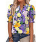 ⏳Time-Limited Special⏰Women’s Casual Floral Short Sleeve Shirt