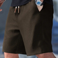 ⏳Time-Limited Special⏰Men's Waffle Knit Shorts – Breathable, Drawstring, Casual Comfort 🧇