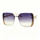 ⏳Time-Limited Special⏰Rimless Oversized Square Sunglasses – Gradient Lens, Glitter Details, UV Protection ✨