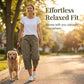⏳Time-Limited Special⏰Women's Relaxed Casual Cargo Capris – Spacious Utility Pockets, Breathable Fabric & Relaxed Fit – Everyday Comfort, Warm Weather Ready ✨