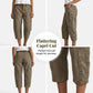 ⏳Time-Limited Special⏰Women's Relaxed Casual Cargo Capris – Utility Pockets, Breathable, Relaxed Fit ✨