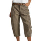 ⏳Time-Limited Special⏰Women's Relaxed Casual Cargo Capris – Spacious Utility Pockets, Breathable Fabric & Relaxed Fit – Everyday Comfort, Warm Weather Ready ✨