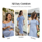 ⏳Time-Limited Special⏰Women's Striped Off Shoulder Dress – Elegant, Flowy, Summer Chic 🌊
