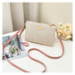 ⏳Time-Limited Special⏰Women's Woven Straw Shoulder Clutch Bag – Lightweight, Versatile, Metallic Accents ✨