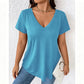 ⏳Time-Limited Special⏰Women's Casual V-Neck Short Sleeve T-Shirt