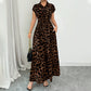 ⏳Time-Limited Special⏰Women's Elegant Leopard Print Lapel Dress – Chic, Flattering & Bold Statement Style 🥂