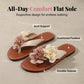 ⏳Time-Limited Special⏰Women’s Flower Flat Sandals Casual Beach Thong Flip Flops