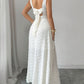 ⏳Time-Limited Special⏰Women's Sleeveless Square Neck Split Maxi Dress