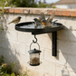 ⏳Time-Limited Special⏰Wall-Mounted Metal Bird Bath – Antique Bronze Finish 🐦