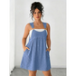 ⏳Time-Limited Special⏰Women's Casual Overall Pinafore Dress – Faux Denim, Loose Fit, Versatile ✨