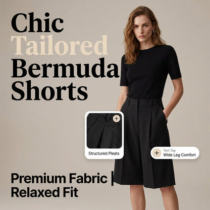 ⏳Time-Limited Special⏰New Arrivals & Best Sellers-Women's Loose Fit Bermuda Shorts