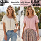 ⏳Time-Limited Special⏰Women's Casual Bohemian Style Hollow-Out Top