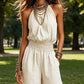 ⏳Time-Limited Special⏰Women's Elegant Backless Halter Jumpsuit