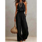⏳Time-Limited Special⏰Women's Elegant Backless Halter Jumpsuit