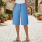 ⏳Time-Limited Special⏰Women's Casual Drawstring Shorts – Lightweight, Wide Leg, Adjustable Waist 🌿