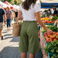 ⏳Time-Limited Special⏰Women's Casual Drawstring Shorts – Lightweight, Wide Leg, Adjustable Waist 🌿