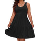 ⏳Time-Limited Special⏰Women's Sleeveless Knee-Length Dress