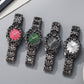 ⏳Time-Limited Special⏰Creative Claw-Shaped Quartz Watch for Men – Red Dial, Sculptural Bracelet, Statement Style 🔥