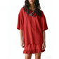 ⏳Time-Limited Special⏰Women's Oversized T-Shirt & Ruffle Skirt 2-Piece Set