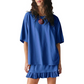 ⏳Time-Limited Special⏰Women's Oversized T-Shirt & Ruffle Skirt 2-Piece Set