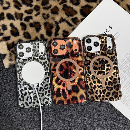 ⏳Time-Limited Special⏰Magnetic Leopard Print Phone Case