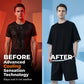 ⏳Time-Limited Special⏰Men's Waffle Knit T-Shirt & Shorts Set – Cooling Sensation Fabric & Relaxed Fit Design 💙