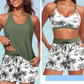 ⏳Time-Limited Special⏰Tankini Set with Shorts – Vibrant Prints, Mix & Match – Stylish Beach Look.