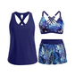 ⏳Time-Limited Special⏰Tankini Set with Shorts – Vibrant Prints, Mix & Match – Stylish Beach Look.