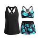 ⏳Time-Limited Special⏰Tankini Set with Shorts – Vibrant Prints, Mix & Match – Stylish Beach Look.