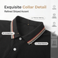 ⏳Time-Limited Special⏰Men Fashion Contrast Lapel Quick Drying Short Sleeve T-Shirt