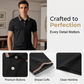 ⏳Time-Limited Special⏰Men Fashion Contrast Lapel Quick Drying Short Sleeve T-Shirt