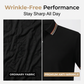 ⏳Time-Limited Special⏰Men Fashion Contrast Lapel Quick Drying Short Sleeve T-Shirt