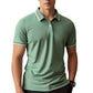 ⏳Time-Limited Special⏰Men Fashion Contrast Lapel Quick Drying Short Sleeve T-Shirt