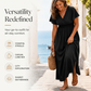 ⏳Time-Limited Special⏰Women's Summer V-Neck Side Slit Maxi Dress