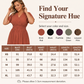 ⏳Time-Limited Special⏰Women's Summer V-Neck Side Slit Maxi Dress