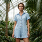 ⏳Time-Limited Special⏰Women's Short Sleeve Romper – Soft breathable fabric & relaxed fit – Your go-to for sunny days.