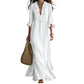 ⏳Time-Limited Special⏰Women Ruffle V-Neck Tiered Maxi Dress – Summer Long Dress ⏰