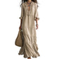 ⏳Time-Limited Special⏰Women Ruffle V-Neck Tiered Maxi Dress – Summer Long Dress ⏰