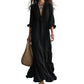 ⏳Time-Limited Special⏰Women Ruffle V-Neck Tiered Maxi Dress – Summer Long Dress ⏰