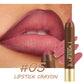 ⏳Time-Limited Special⏰Long-Lasting Matte Lip Crayon for Women | 2-in-1 Liner & Lipstick | Hydrating & Non-Drying | Precision Triangular Tip | 6 Colors ✨