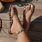 ⏳Time-Limited Special⏰Leopard Print Flip-Flops with Heart Charm