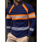 👕 50% OFF NOW! 🦺 Men's High Visibility Round-Neck Top – Breathable & reflective – Perfect for work, cycling or night activities – safe and comfortable 🌙💪✨